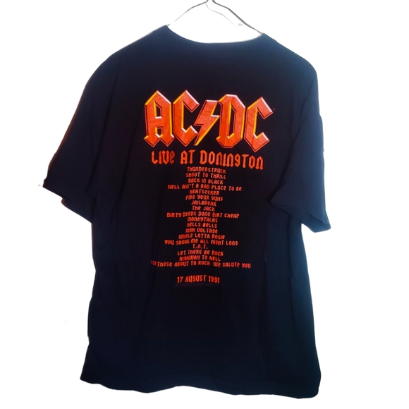 ACDC Live at Donington 1991 Shirt , Size L - Picture 2 of 2